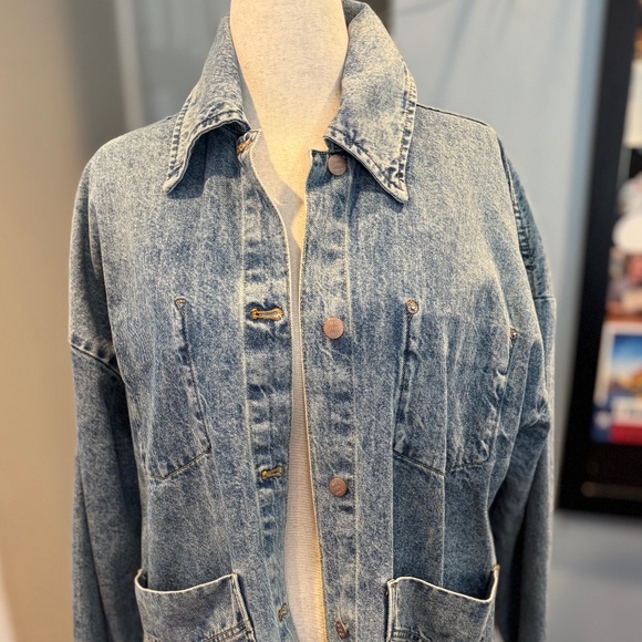 Free people jean jacket - Picture 1 of 5